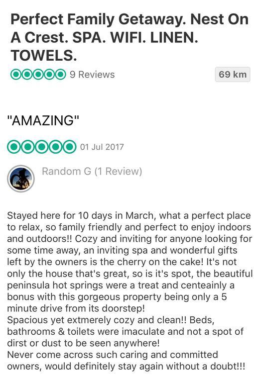 Nest On A Crest Villa Rye Luaran gambar